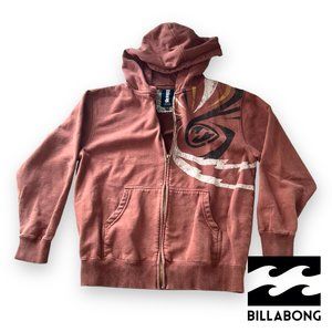 🍃2/$20🍃 Billabong Kids' Zipup Hoodie, Rust, Medium